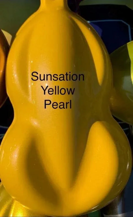#89 One-Off Custom Color - Sunsation Yellow Pearl Basecoat   - Custom Color -CLEARANCE