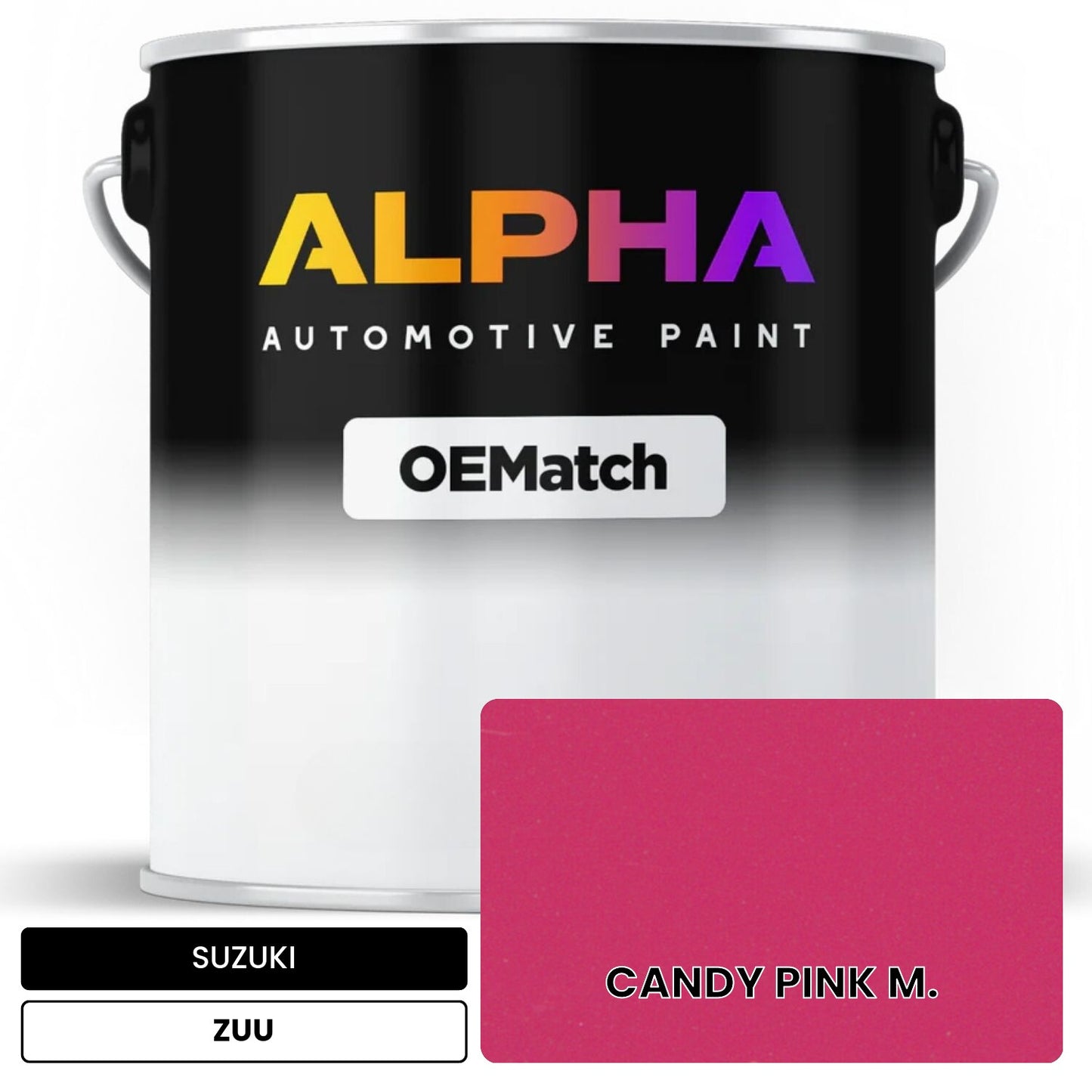 SUZUKI CANDY PINK M. ZUU OEMatch Basecoat