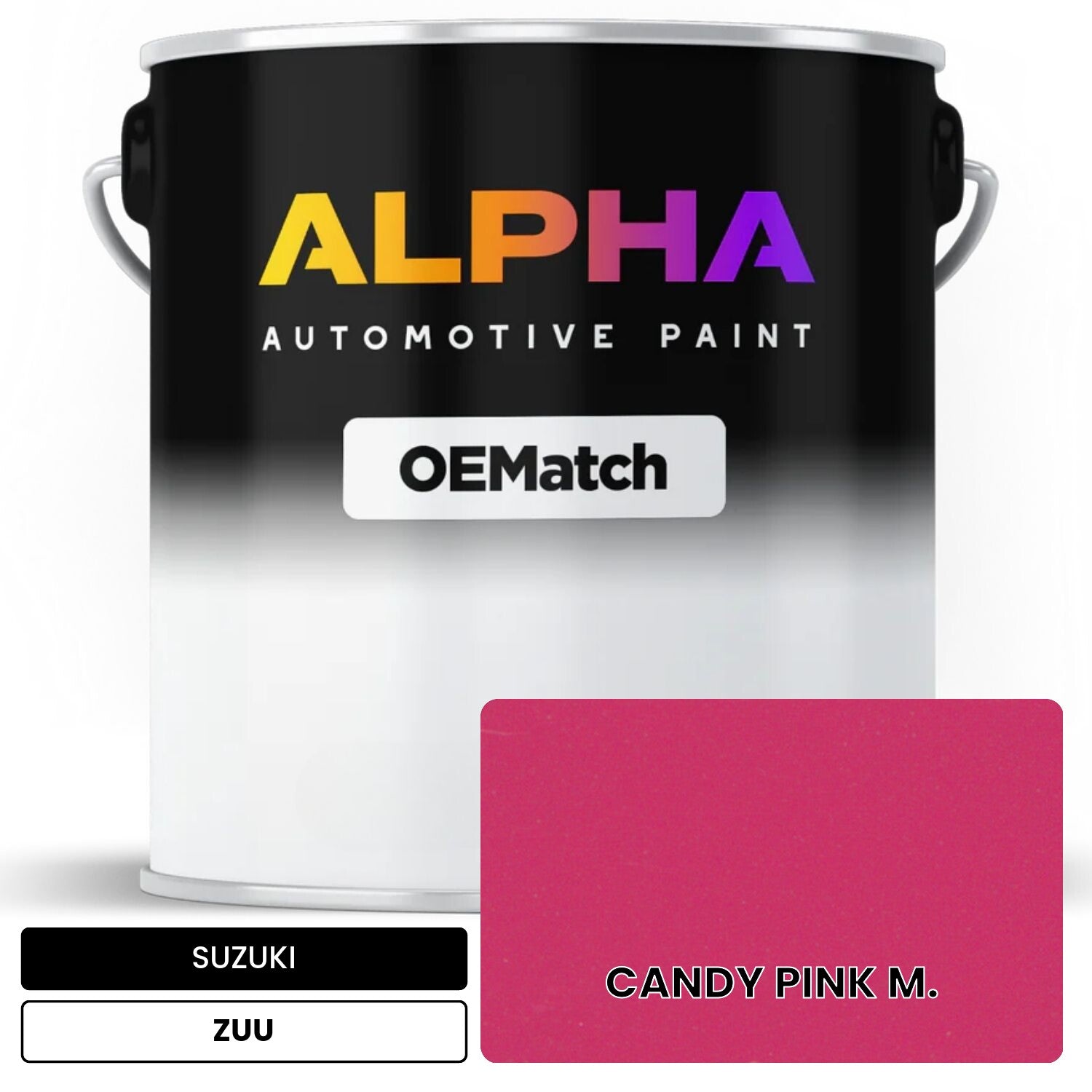 SUZUKI CANDY PINK M. ZUU OEMatch Basecoat