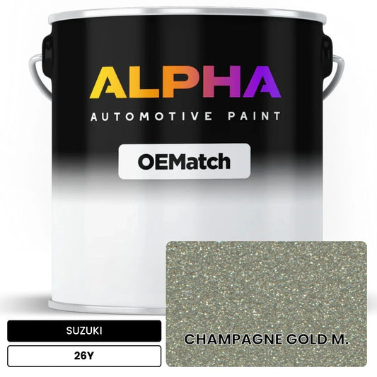 SUZUKI CHAMPAGNE GOLD M. 26Y OEMatch Basecoat