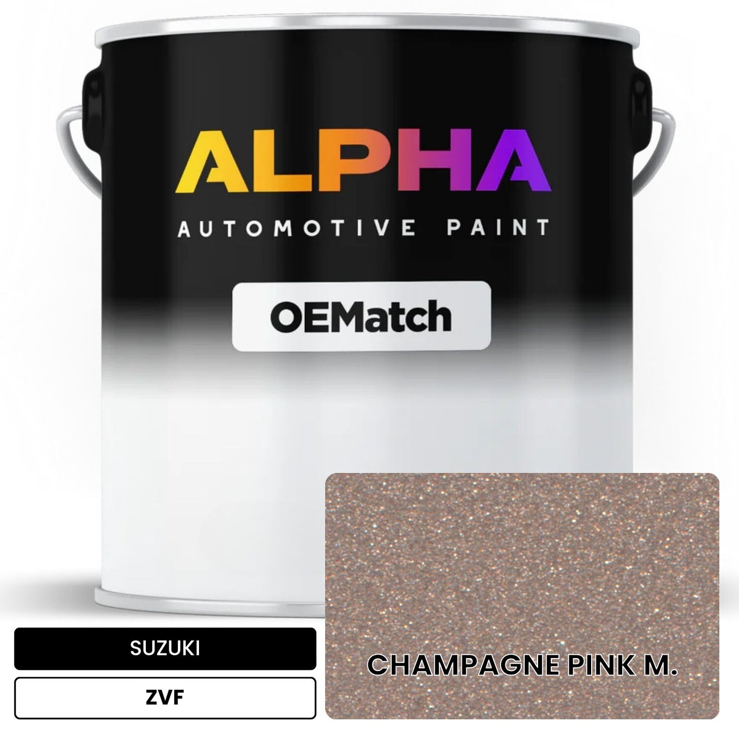 SUZUKI CHAMPAGNE PINK M. ZVF OEMatch Basecoat