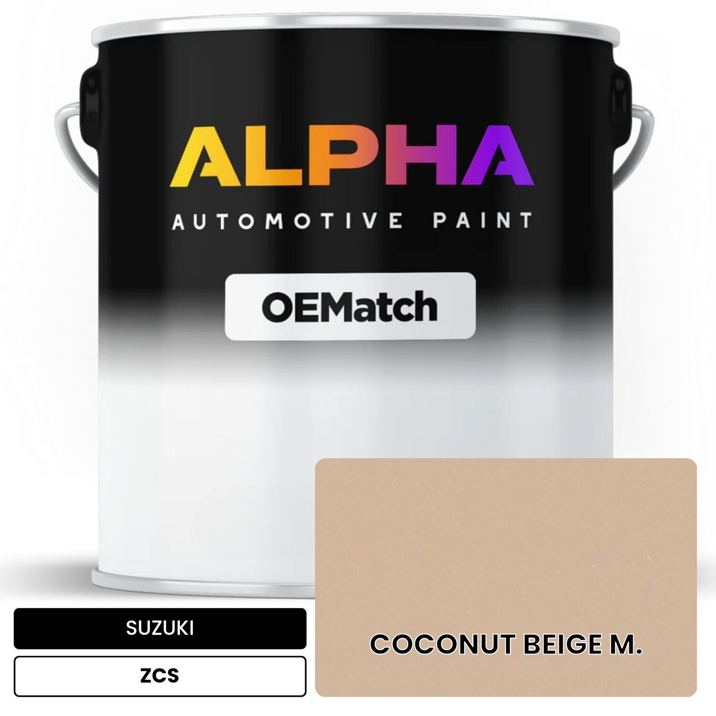 SUZUKI COCONUT BEIGE M. ZCS OEMatch Basecoat