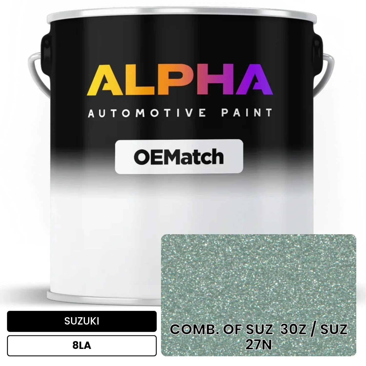 SUZUKI COMB. OF SUZ  30Z / SUZ  27N 8LA OEMatch Basecoat