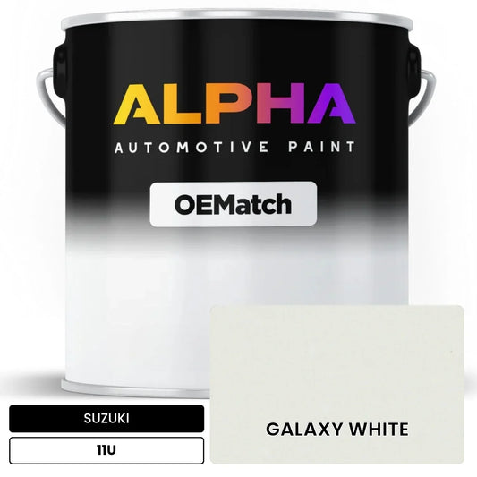 SUZUKI GALAXY WHITE 11U OEMatch Basecoat