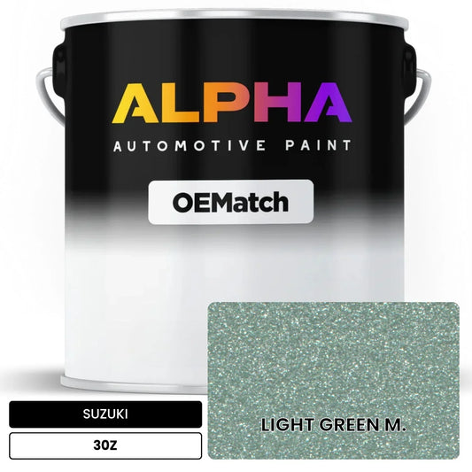SUZUKI LIGHT GREEN M. 30Z OEMatch Basecoat