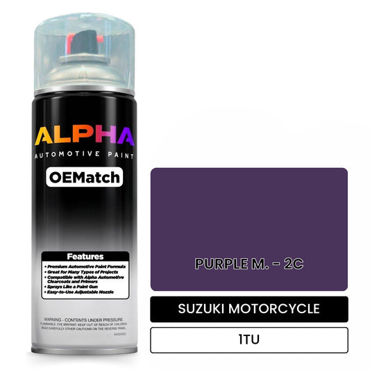 SUZUKI MOTORCYCLE PURPLE M. - 2C 1TU OEMatch Spraycan