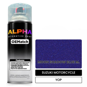 SUZUKI MOTORCYCLE MOON SHADOW BLUE M. YOP | OEMatch Automotive Spraycan