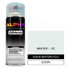 SUZUKI MOTORCYCLE WHITE P. - 3C SUZ135 | OEMatch Automotive Spraycan