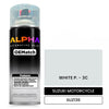 SUZUKI MOTORCYCLE WHITE P. - 3C SUZ136 | OEMatch Automotive Spraycan