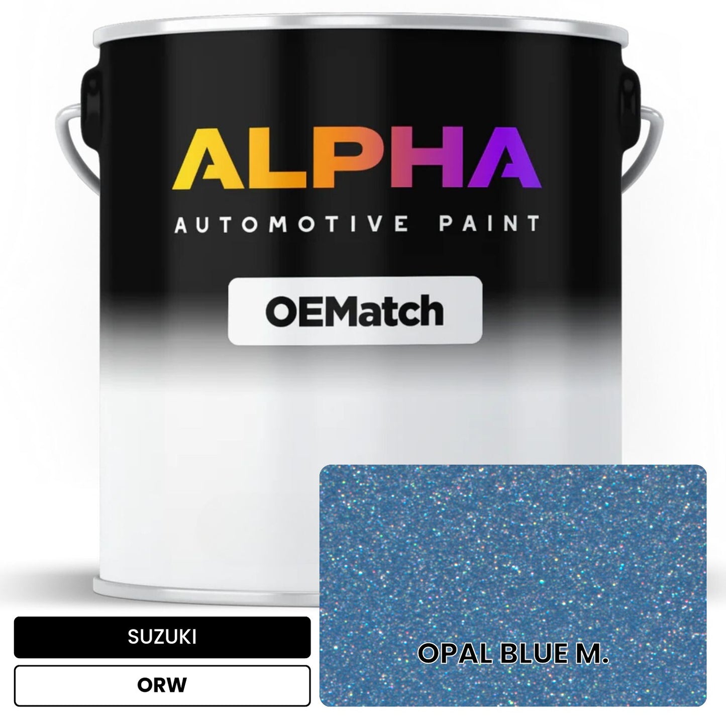 SUZUKI OPAL BLUE M. ORW OEMatch Basecoat