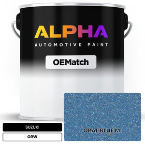 SUZUKI OPAL BLUE M. ORW | OEMatch Automotive Basecoat