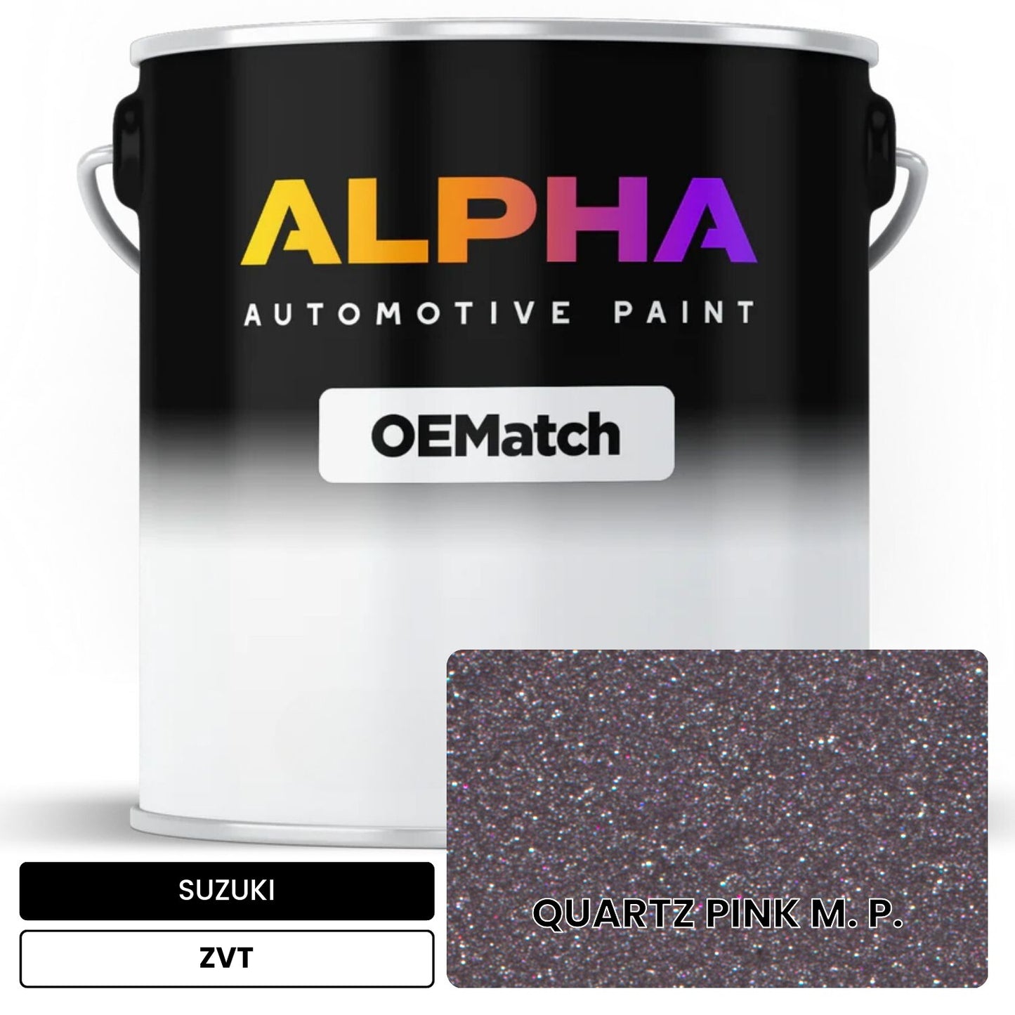 SUZUKI QUARTZ PINK M. P. ZVT OEMatch Basecoat