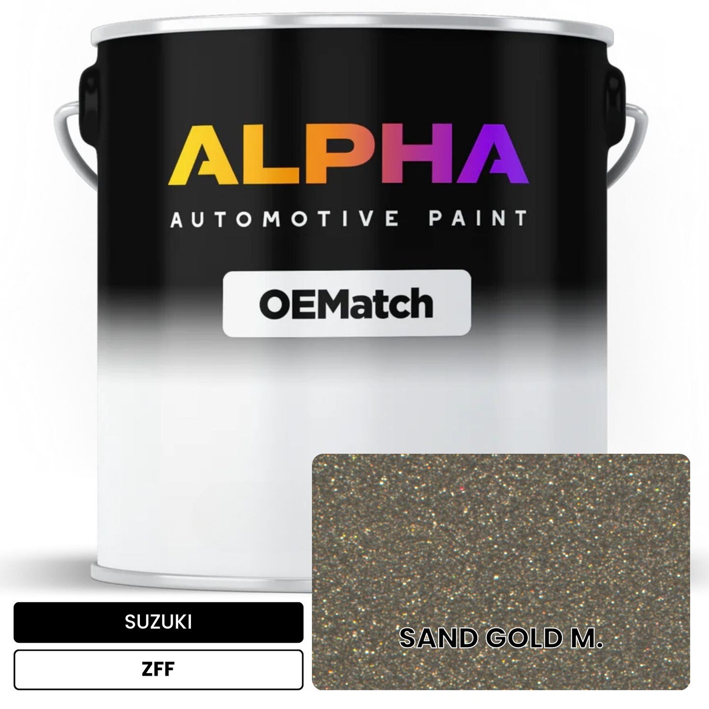 SUZUKI SAND GOLD M. ZFF OEMatch Basecoat