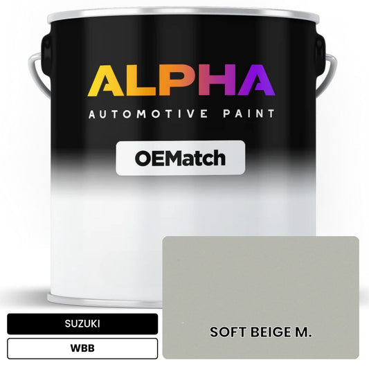 SUZUKI SOFT BEIGE M. WBB OEMatch Basecoat