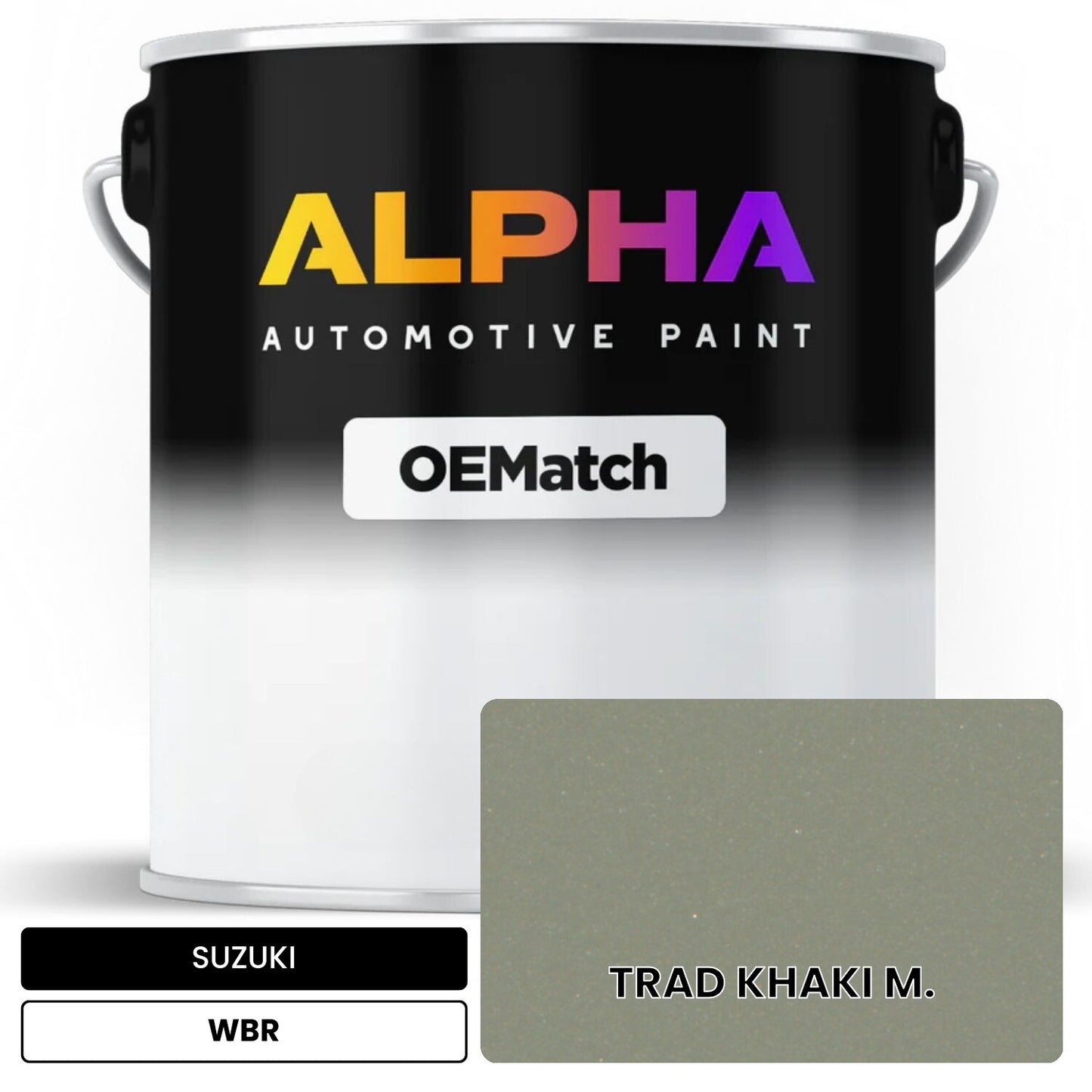 SUZUKI TRAD KHAKI M. WBR OEMatch Basecoat