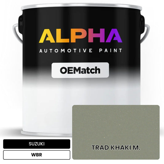 SUZUKI TRAD KHAKI M. WBR OEMatch Basecoat