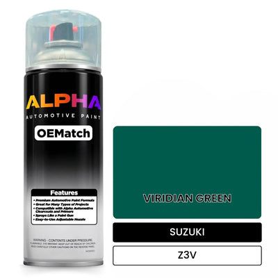 SUZUKI VIRIDIAN GREEN Z3V | OEMatch Automotive Spraycan