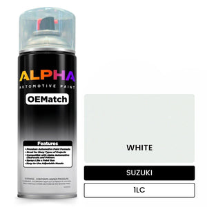 SUZUKI WHITE 1LC | OEMatch Automotive Spraycan