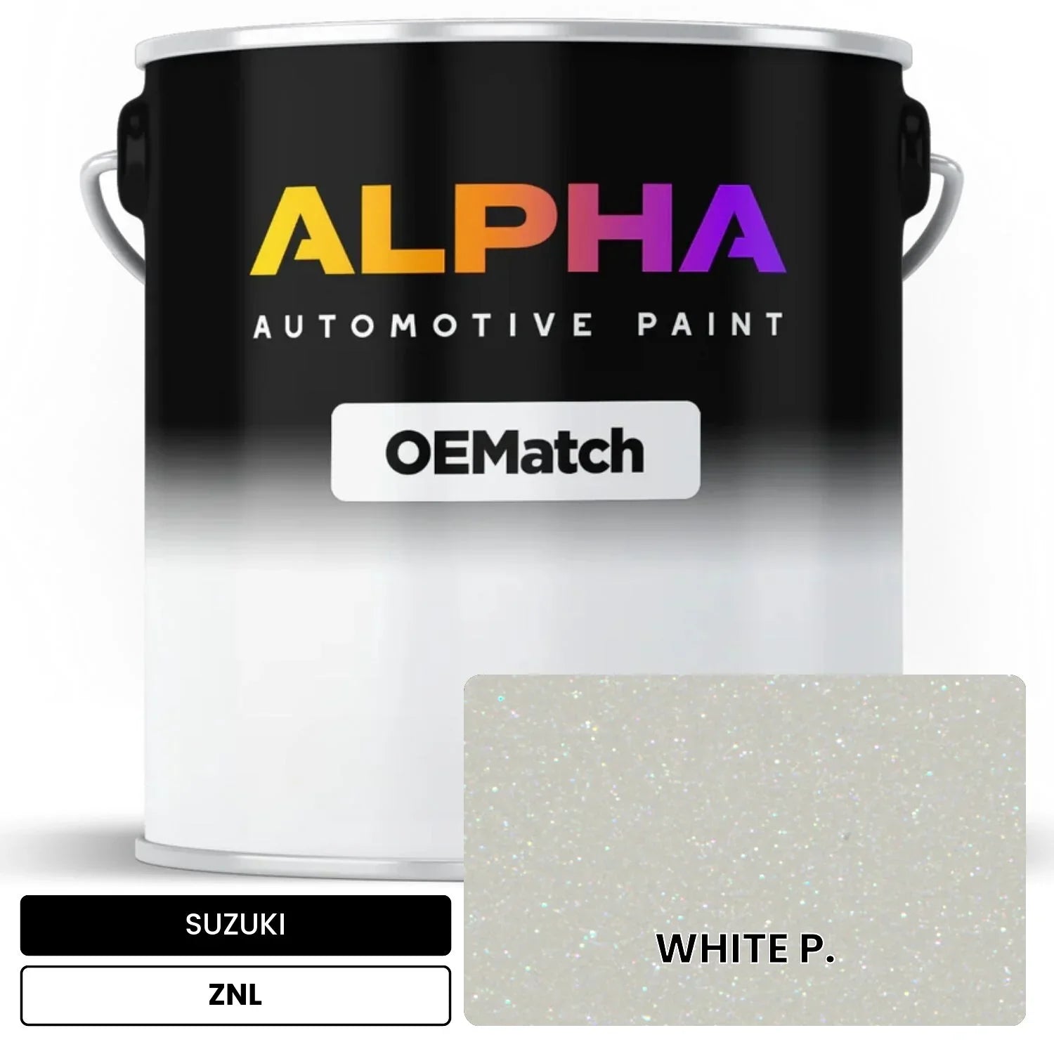 SUZUKI WHITE P. ZNL OEMatch Basecoat