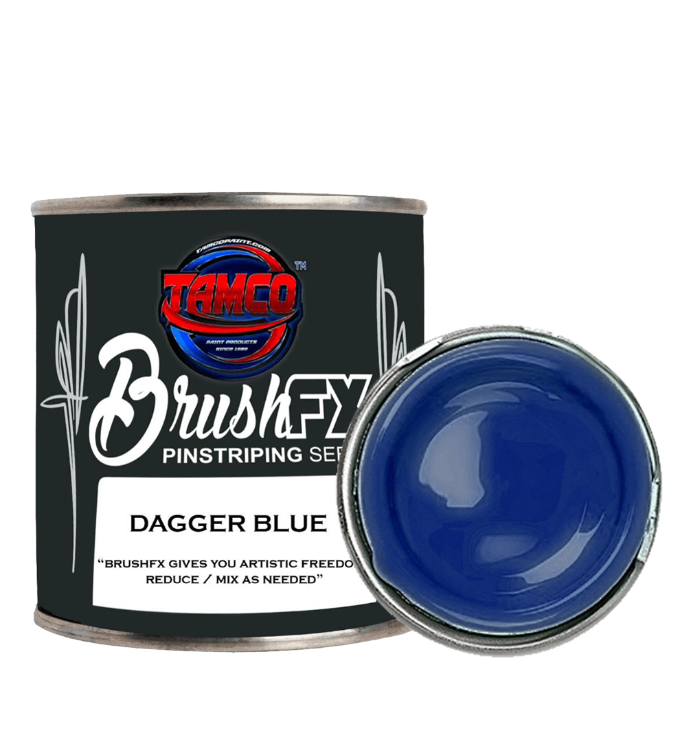 Tamco Dagger Blue Brush FX Pinstriping Series - The Spray Source - Tamco Paint