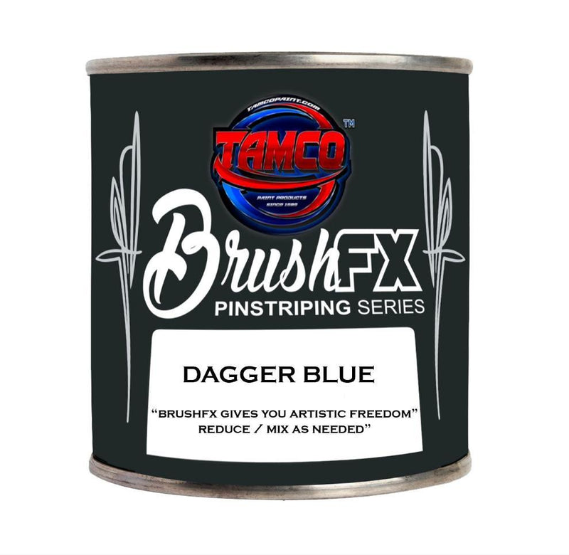 Tamco Dagger Blue Brush FX Pinstriping Series - The Spray Source - Tamco Paint
