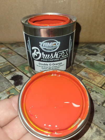 Tamco Double O Orange Brush FX Pinstriping Series - The Spray Source - Tamco Paint