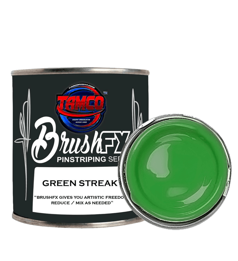 Tamco Green Streak Brush FX Pinstriping Series - The Spray Source - Tamco Paint