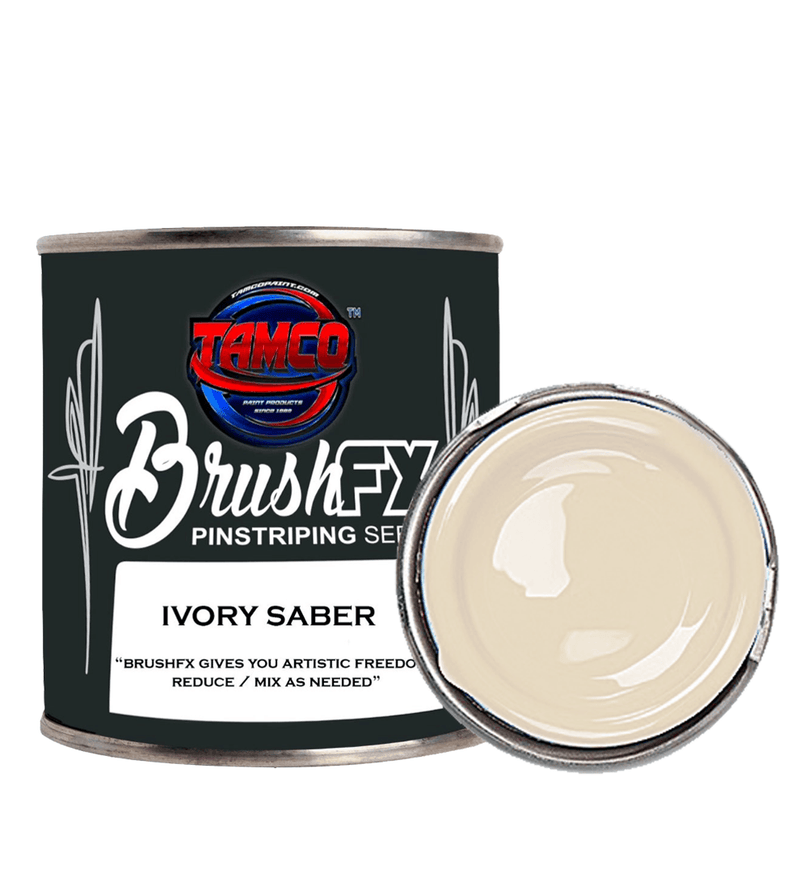 Tamco Ivory Saber Brush FX Pinstriping Series - The Spray Source - Tamco Paint