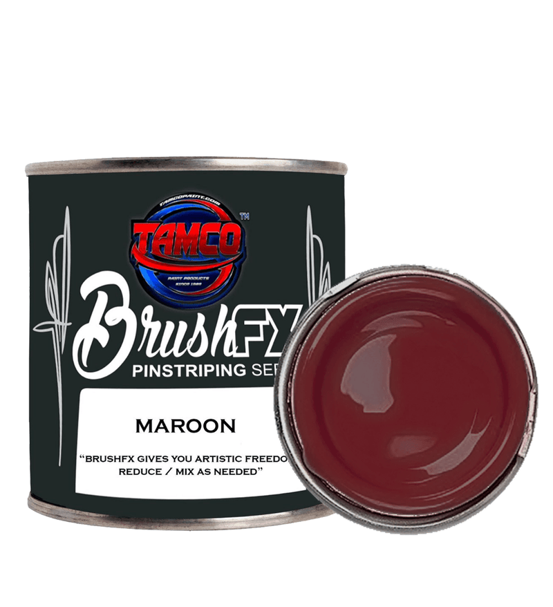 Tamco Maroon Brush FX Pinstriping Series - The Spray Source - Tamco Paint