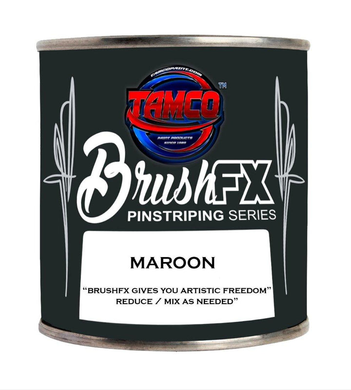 Tamco Maroon Brush FX Pinstriping Series - The Spray Source - Tamco Paint