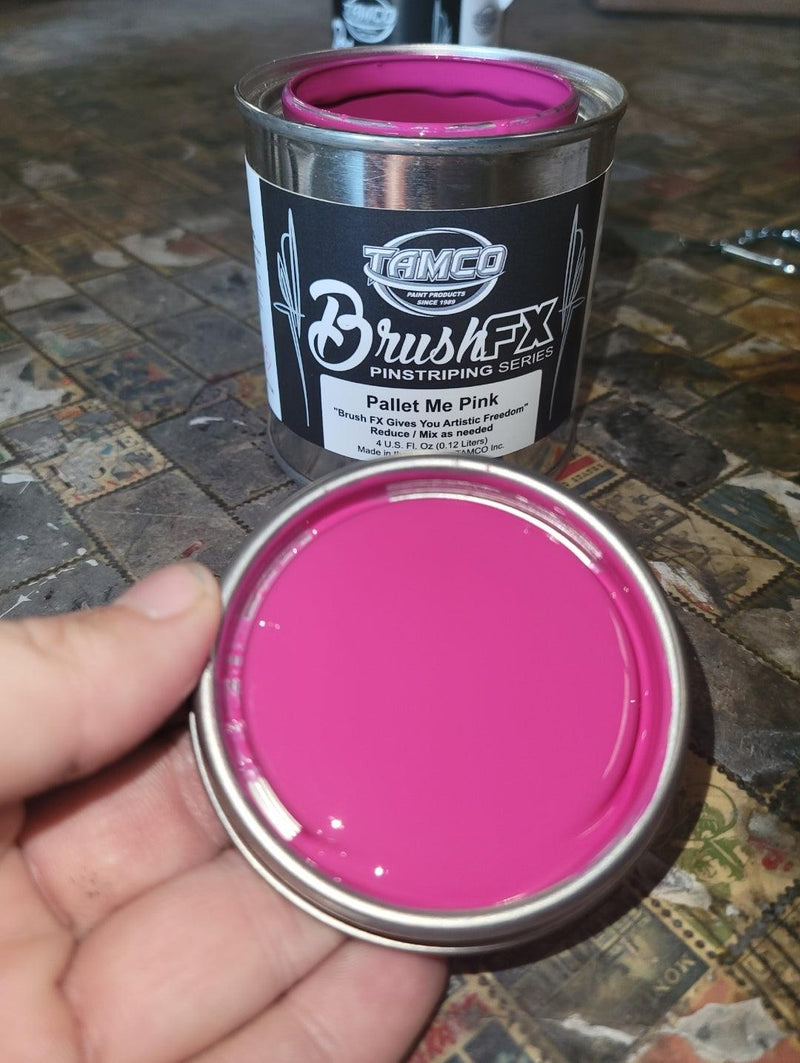 Tamco Pallet Me Pink Brush FX Pinstriping Series - The Spray Source - Tamco Paint