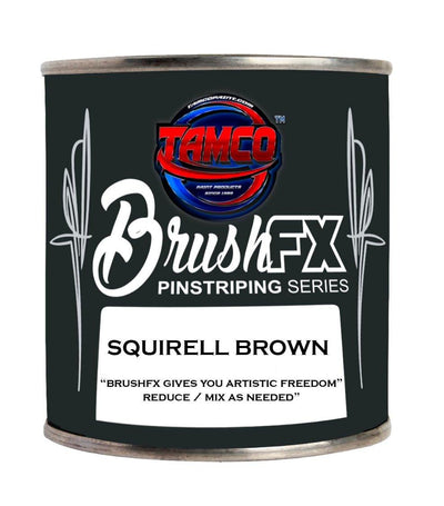 Tamco Squirell Brown Brush FX Pinstriping Series - The Spray Source - Tamco Paint