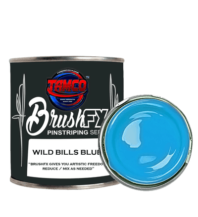Tamco Wild Bills Blue Brush FX Pinstriping Series - The Spray Source - Tamco Paint