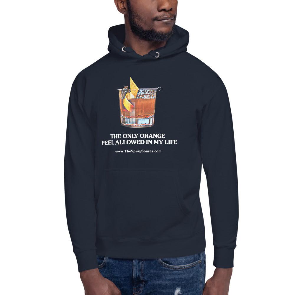 The Only Orange Peel Allowed Hoodie - Shop Edition - The Spray Source - The Spray Source