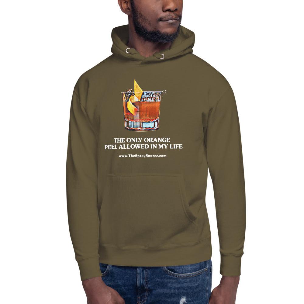 The Only Orange Peel Allowed Hoodie - Shop Edition - The Spray Source - The Spray Source