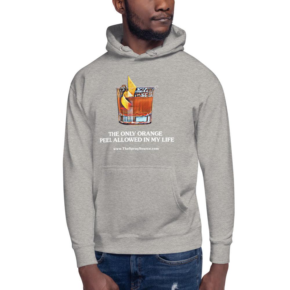 The Only Orange Peel Allowed Hoodie - Shop Edition - The Spray Source - The Spray Source