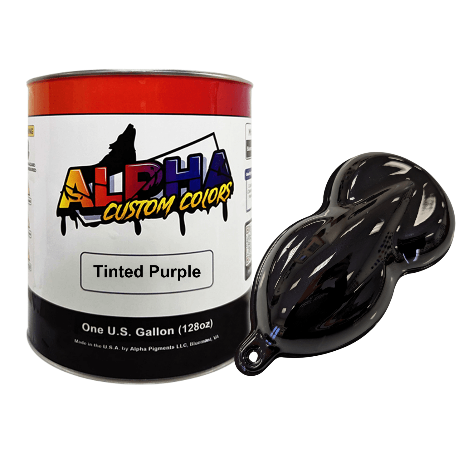 Tinted Purple Paint Basecoat - The Spray Source - Alpha Pigments