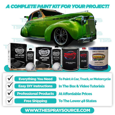 Toxicity Car Kit (White Ground Coat) - The Spray Source - Tamco Paint