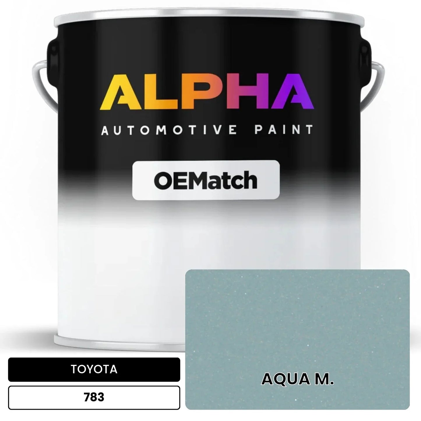 TOYOTA AQUA M. 783 OEMatch Basecoat