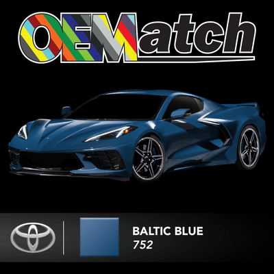 Toyota Baltic Blue | OEM Drop-In Pigment - The Spray Source - Alpha Pigments