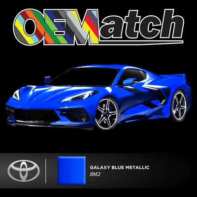 Toyota Galaxy Blue Metallic | OEM Drop-In Pigment - The Spray Source - Alpha Pigments
