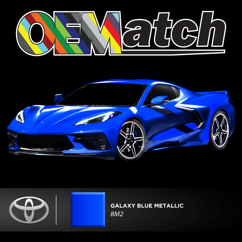 Toyota Galaxy Blue Metallic | OEM Drop-In Pigment - The Spray Source - Alpha Pigments