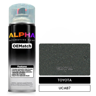 TOYOTA GRAY M. UCAB7 | OEMatch Automotive Spraycan