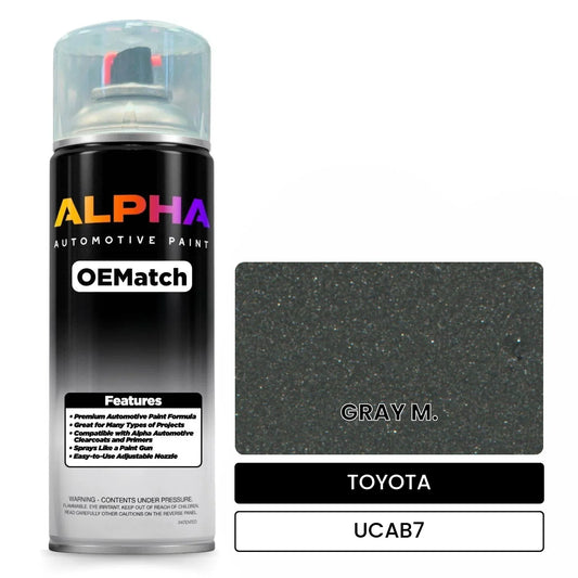 TOYOTA GRAY M. UCAB7 OEMatch Spraycan