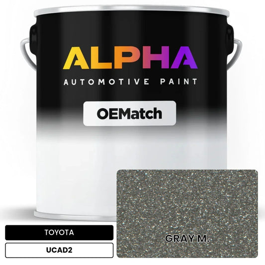 TOYOTA GRAY M. UCAD2 OEMatch Basecoat