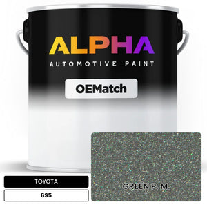 TOYOTA GREEN P. M. 6S5 | OEMatch Automotive Basecoat