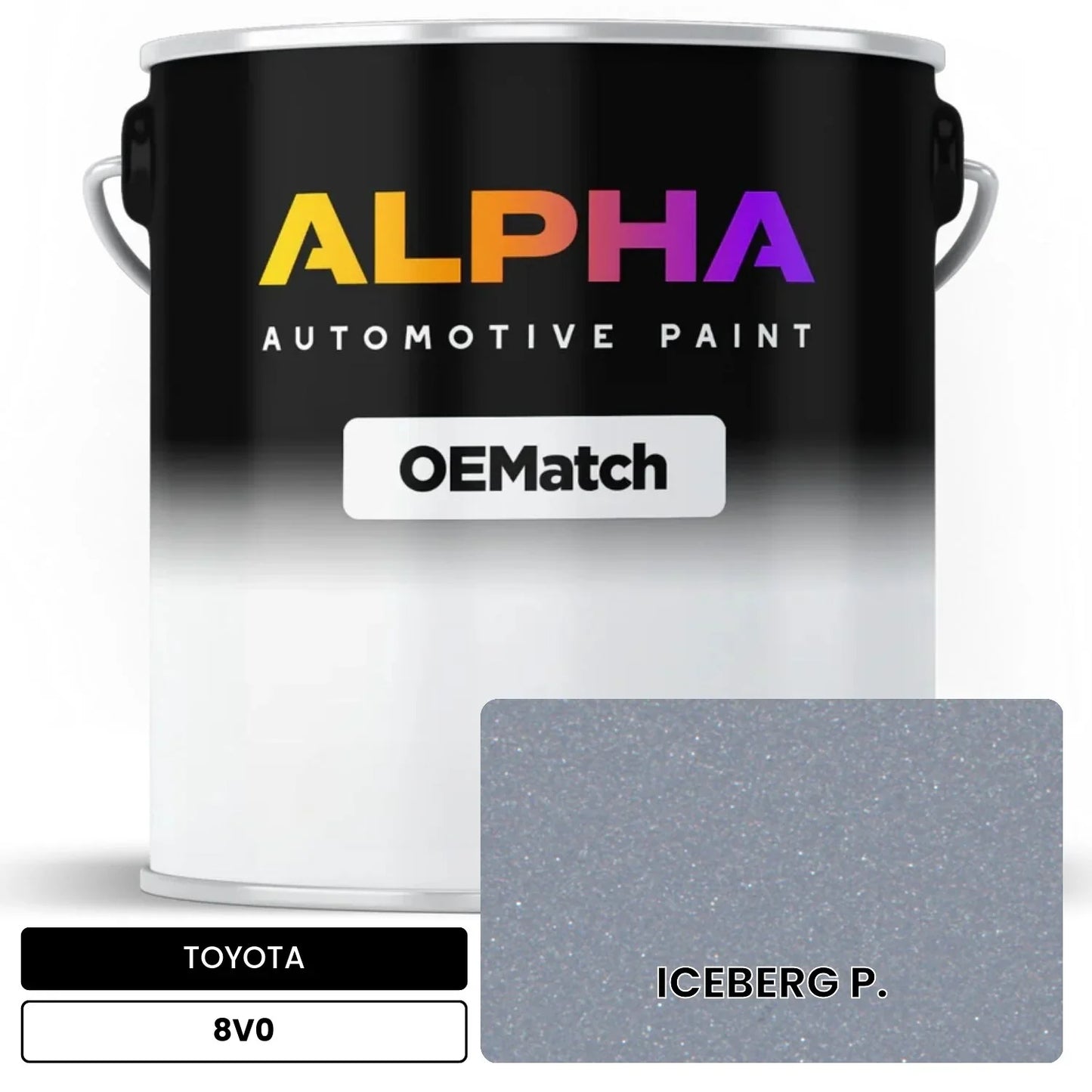 TOYOTA ICEBERG P. 8V0 OEMatch Basecoat