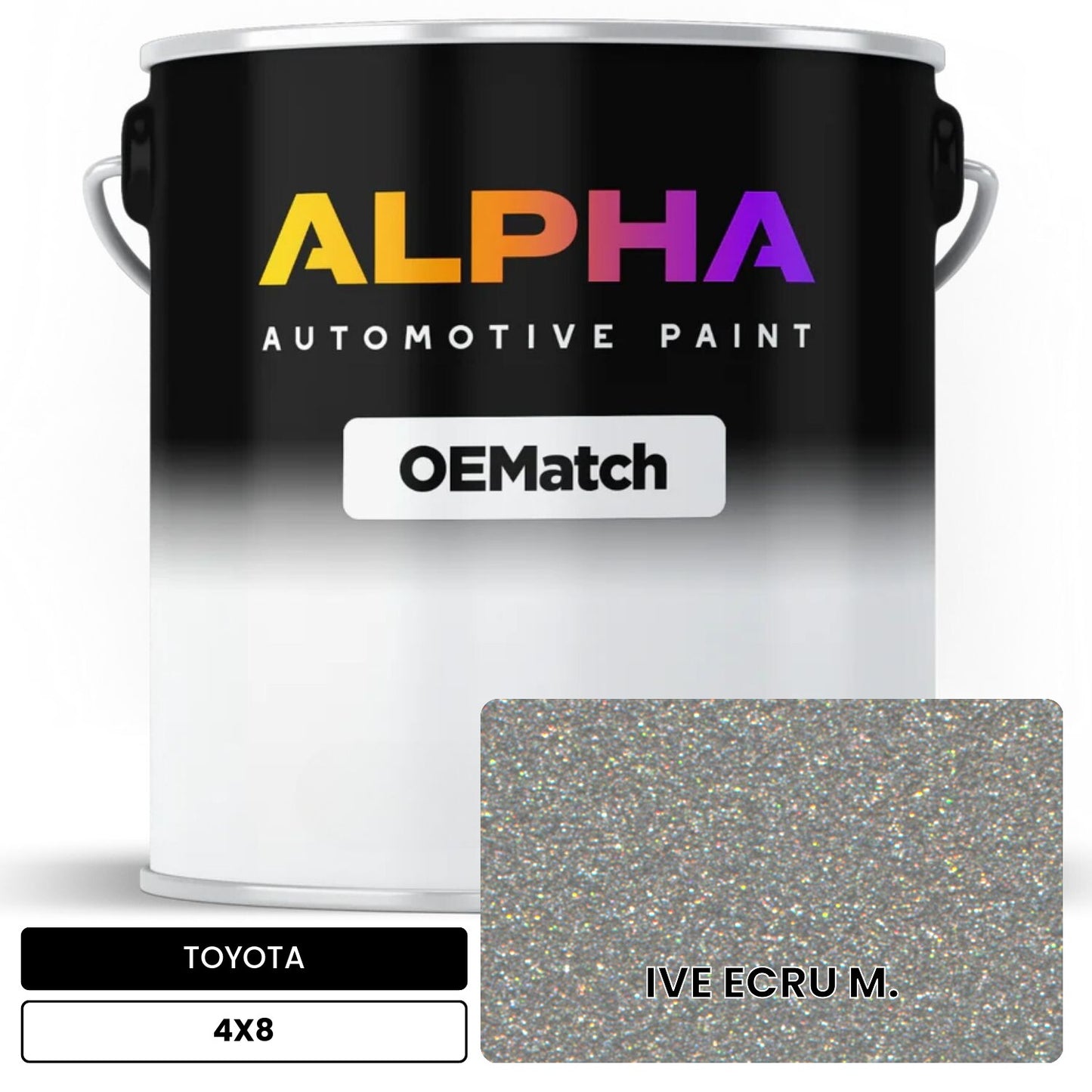 TOYOTA IVE ECRU M. 4X8 OEMatch Basecoat