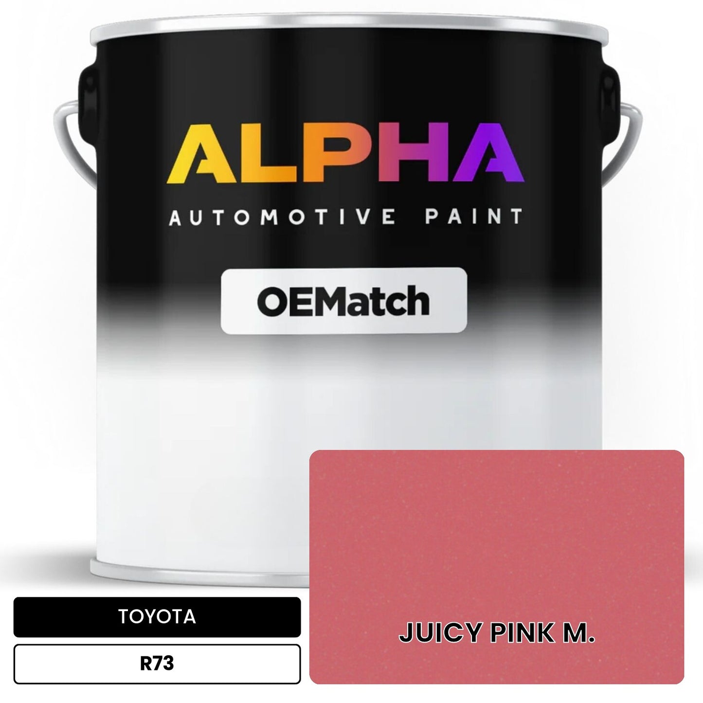 TOYOTA JUICY PINK M. R73 OEMatch Basecoat