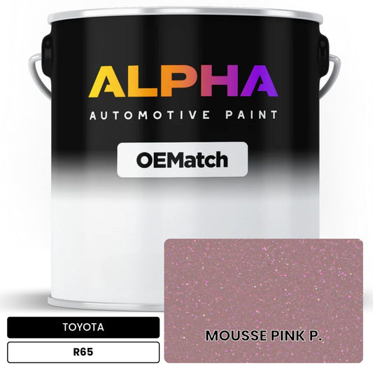 TOYOTA MOUSSE PINK P. R65 OEMatch Basecoat
